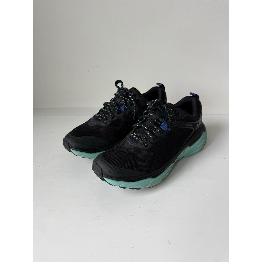 Hoka One One Womens 8 Challenger ATR 6 GTX Black Trail Running Shoes 8 B Medium - Picture 3 of 8